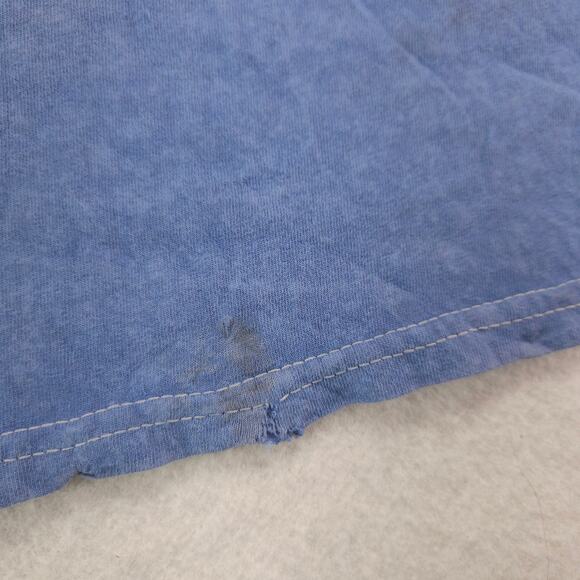 Authentic Bob Dylan Band Short Sleeve Graphic T Shirt Adult Mens Size L Blue - Picture 5 of 10